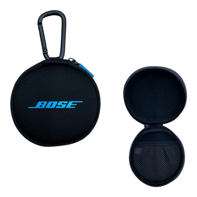 Bose SoundSport Pulse Wireless Earbuds Round Soft Zipper Case Bose SoundSport Pulse Wireless Earbuds Round Soft Zipper Case