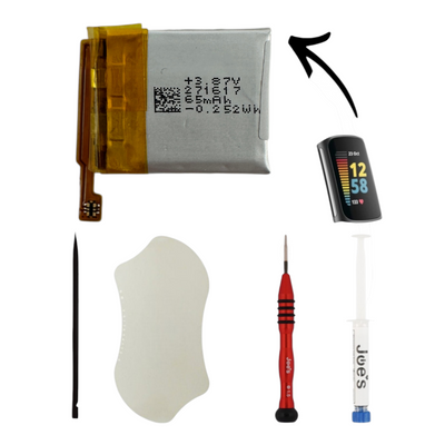 Fitbit Charge 5 Charge 6 FB421 G3MP5 65mAh Battery Replacement Parts