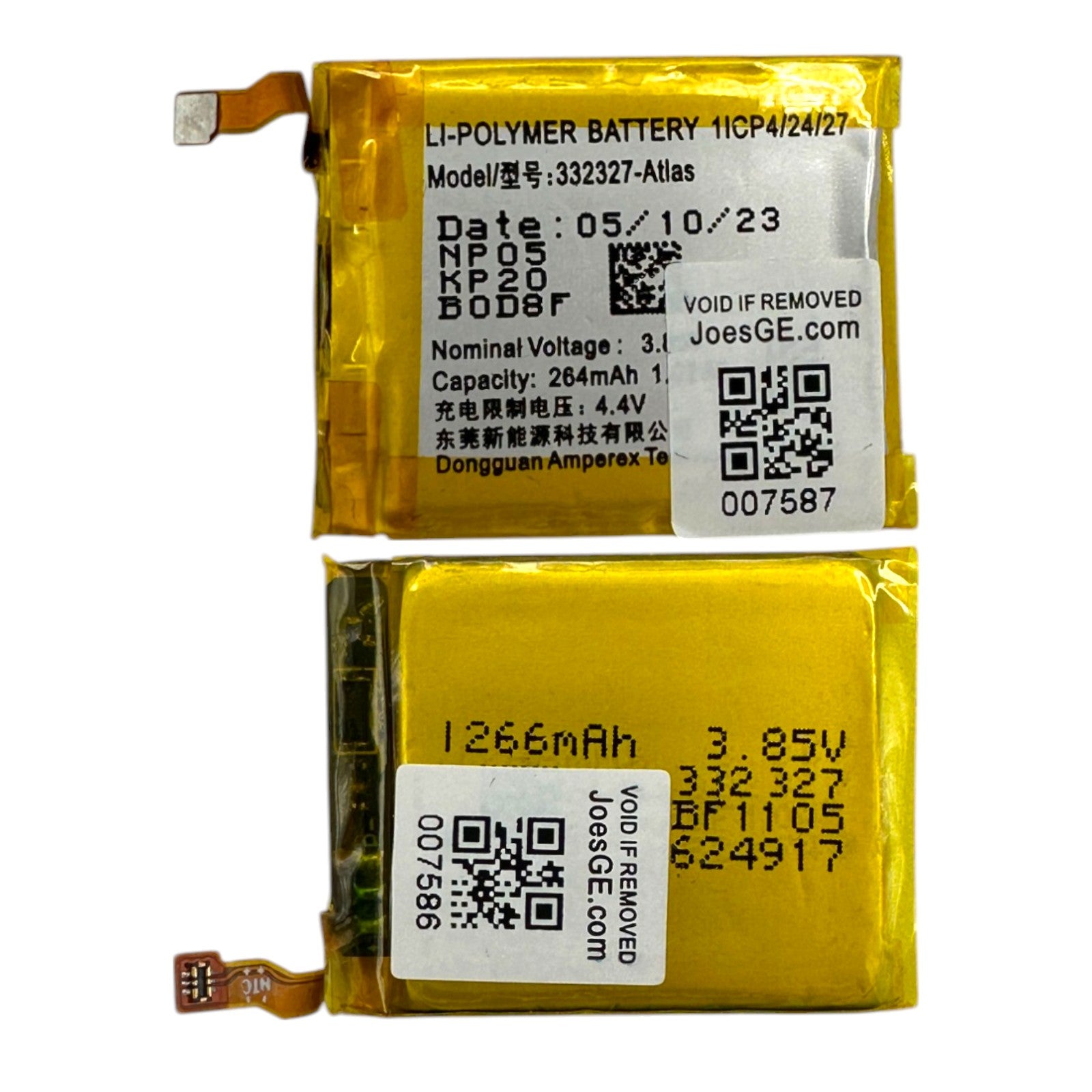 Fit Bit Versa Original 260mAh 352325 332327 Battery For Fitbit