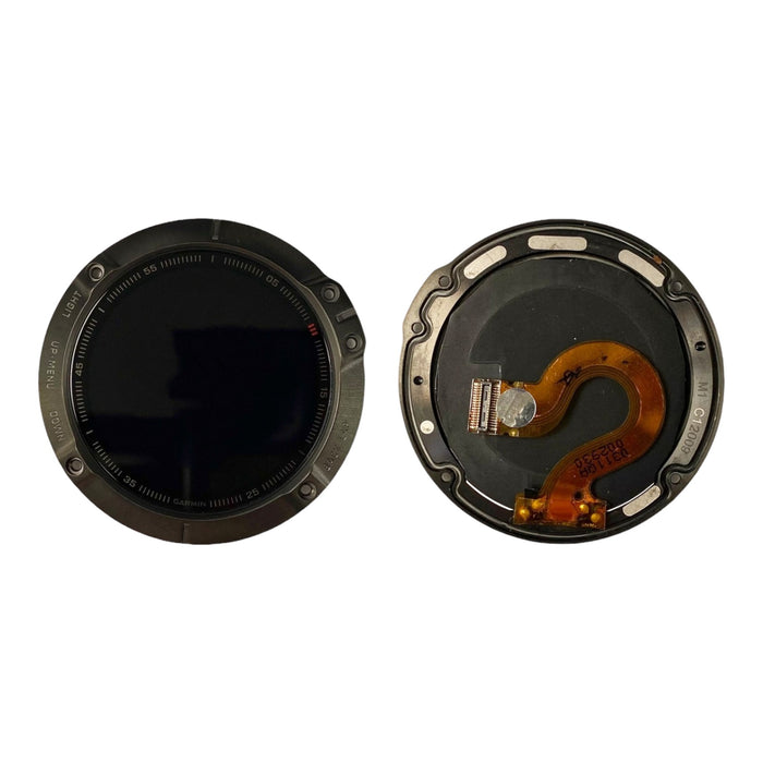 Garmin Fenix 6X Sapphire Screen LCD Spare Replacement Repair Dark Gray Parts