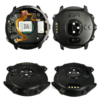 Garmin Forerunner 645 Music Main Housing Shell + HR Sensor Spare Replacement - Parts