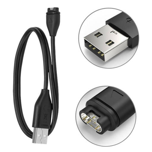 Garmin Smartwatch Replacement Charger Cable USB 1.5' OEM (Black) - Accessories