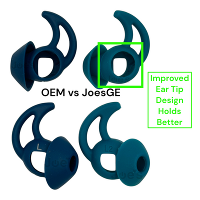 Replacement Ear Tips for Bose QuietComfort 429708 & Sport 427929 Earbuds – JoesGE Upgraded Fit (S/M/L)