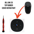 JBL Link 20 Top Rubber Cover Control Buttons Replacement Repair Pat (Black) - Kit