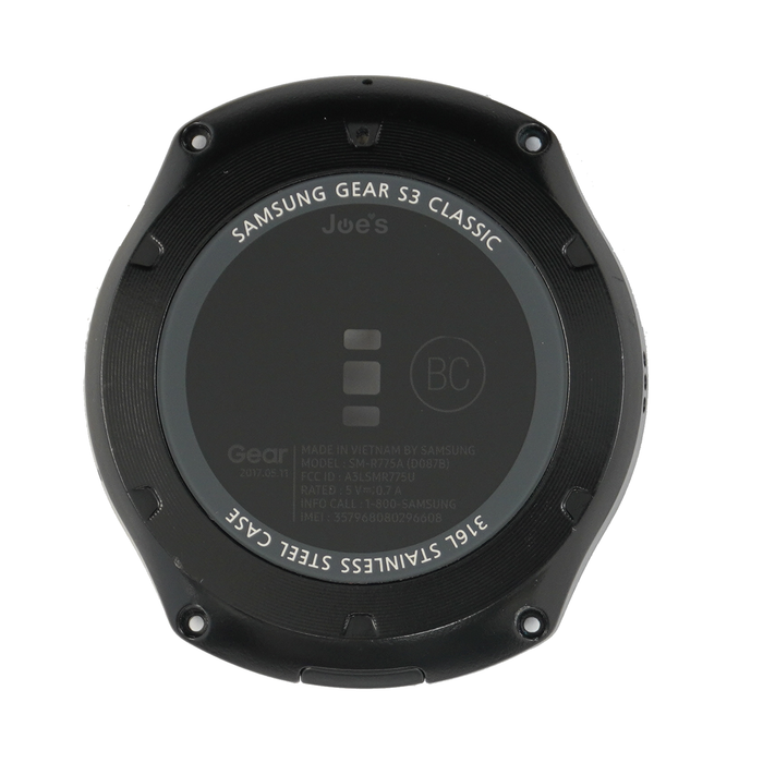 Samsung Gear S3 Back Housing Cover Glass Housing Charging - Parts