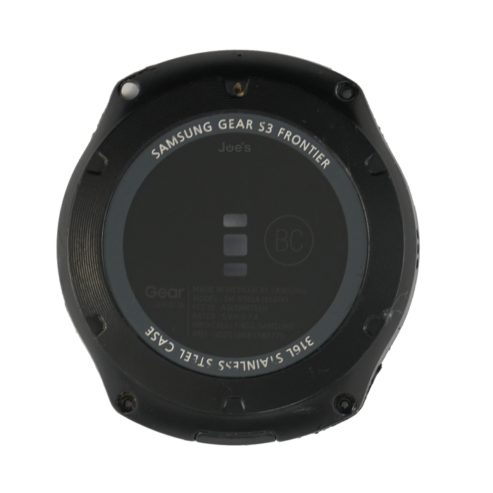 Samsung Gear S3 Back Housing Cover Glass Housing Charging - Parts