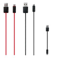 Beats by Dr. Dre Micro USB Charger Cable Sync 3.3' or 6" - Accessories