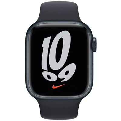 Apple Watch Series 7 (GPS + LTE) Nike 45mm Aluminum Case (Midnight) - Refurbished