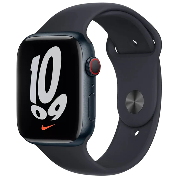 Apple Watch Series 7 (GPS + LTE) Nike 45mm Aluminum Case (Midnight) - Refurbished