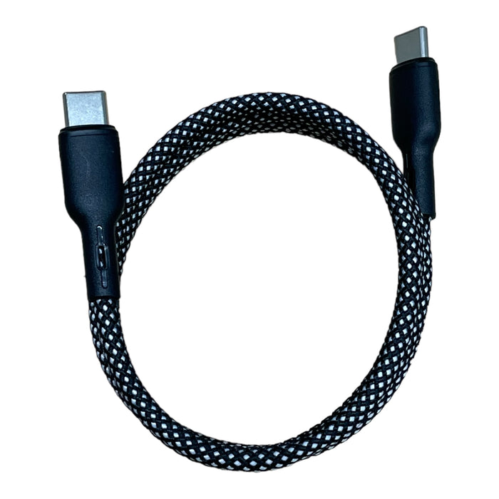 JoesGE USB-C to USB-C Magnetic Self Coil Charger Cable - Accessories