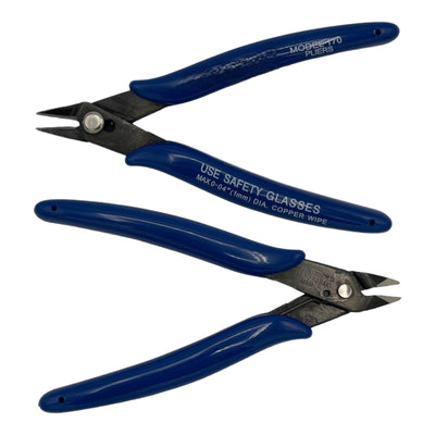 Precision Electronic Wires Cutter Pliers (Blue) - Tools
