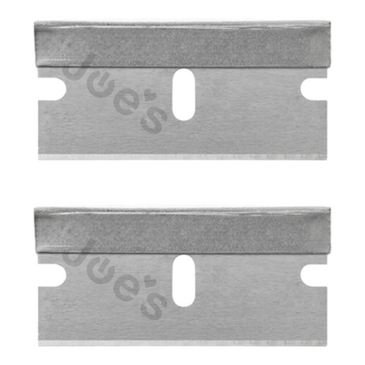 Single-Sided Razor Blades 2 Pack for Headphone and Earbud Repair Cutting Tool Made in USA