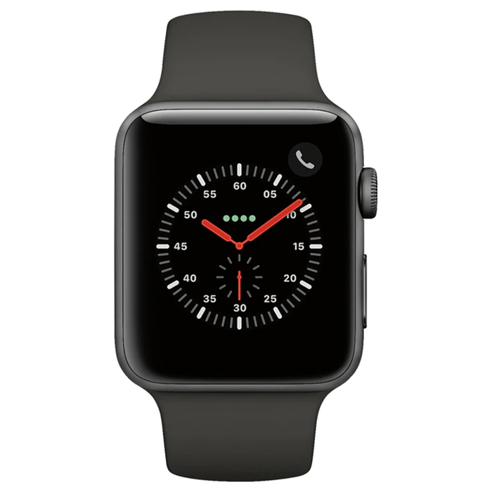 Apple Watch Series 3 (GPS + Cellular) 42mm Aluminum Case (Space Gray) - Refurbished