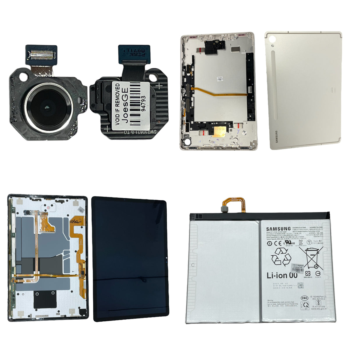Galaxy Tab S9 SM-X710 ジャンク 画面割れ 初期化済 Samsung Galaxy Tab S9 SM-X710 Repair Replacement Spare - Parts