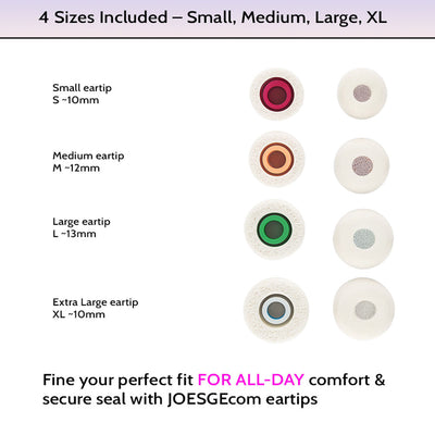 Sony WF-1000XM5 Memory Foam Comfortable Ear Tips Replacement - Accessories