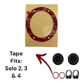 Beats By Dre Solo 2 Solo 3 & Solo 4 Wired Wireless 3M Die Cut Ear Pad Cushion Adhesive - Tape