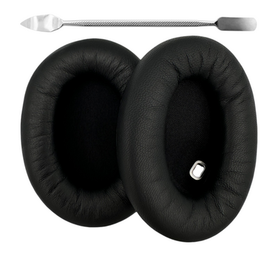 Sony WH-1000XM4 Premium Lambskin Leather Ear Pad Cushions Slow Rebound Foam Replacement Parts