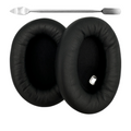 Sony WH-1000XM4 Premium Lambskin Leather Ear Pad Cushions Slow Rebound Foam Replacement Parts