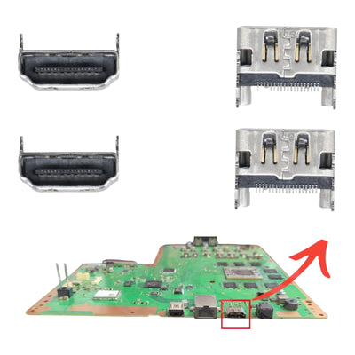 Sony PlayStation 4 PS4 Regular HDMI Input Port Socket Connector Replacement - Parts