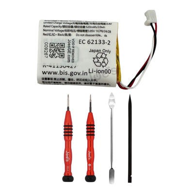 Sony ULT Wear WH-ULT900N Battery 702428 520mAh Replacement Repair Kit with Tools