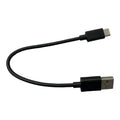 Sony WH-1000 XM3 XM4 XM5 XM6 Headphone Charger Cable USB-C (Black) - Accessories