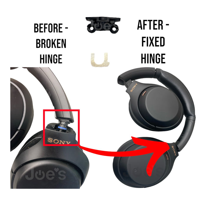 Sony Headphones WH-1000XM4 XM4 Hinge Swivel Replacement + U Metal Lock - Parts