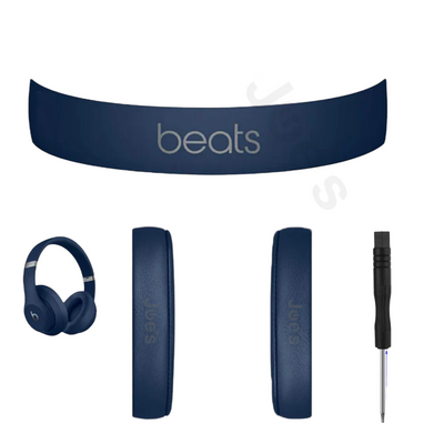 Beats By Dre Studio 3 Wireless Headband + Ear Pad Cushion Repair Beats By Dre Studio 3 Wireless Headband + Ear Pad Cushion Repair