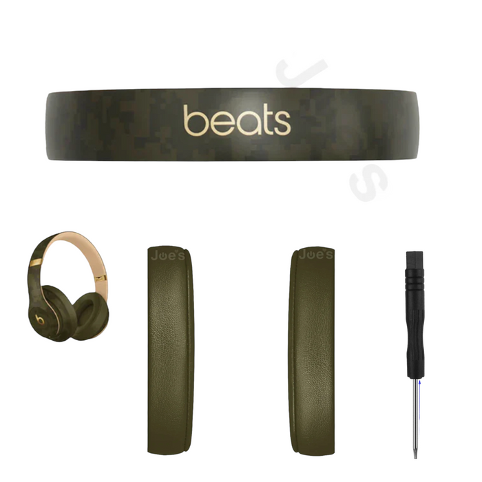 Beats By Dre Studio 3 Wireless Headband + Ear Pad Cushion Repair Kit - Parts