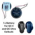 Bose QuietComfort II (2022) and QuietComfort Ultra (2023) Earbuds Battery Replacement Repair - Part