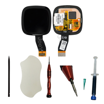 Fitbit Versa 4 FB523 Touch Screen LCD Replacement Spare (Black) - Parts