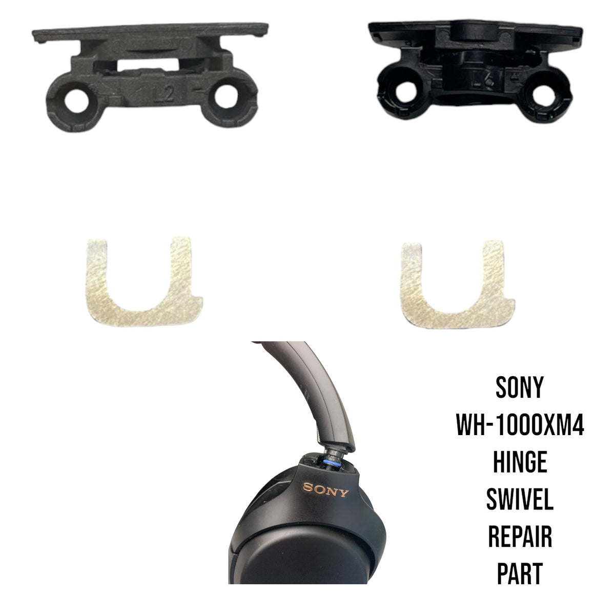 Sony Headphones WH-1000XM4 XM4 Hinge Swivel Replacement U Metal