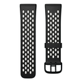 Fitbit Sense & Versa 3 Sport Accessory Band (Black / Lunar White) - Accessories