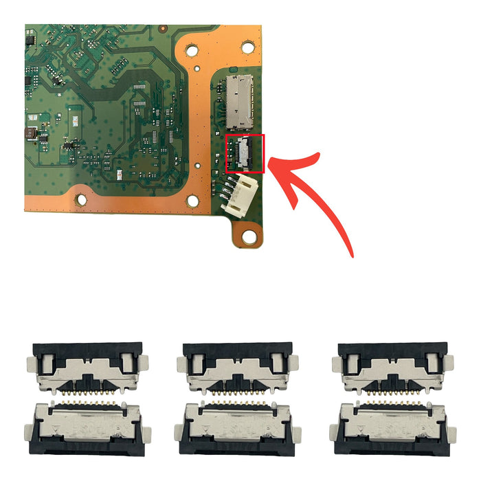Microsoft Xbox Series X NEXUS Power Button FPC Connector Replacement - Parts