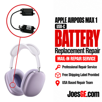Apple AirPods Max 1 (USB-C) Battery Replacement Repair Service