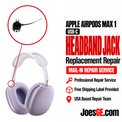 Apple AirPods Max 1 (USB-C) Headband Jack Replacement Repair Service