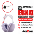 Apple AirPods Max 1 (USB-C) Headband Jack Replacement Repair Service