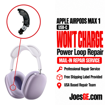 Apple AirPods Max 1 (USB-C) Won't Charge / Power Loop Repair Service
