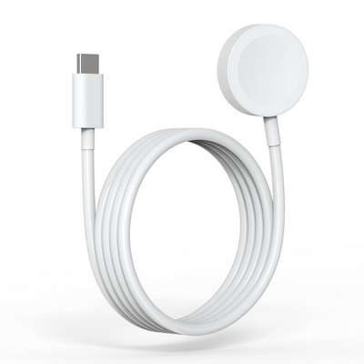 Apple Watch Magnetic Charger Cable USB-C 1M White Compatible Replacement Charging Cable