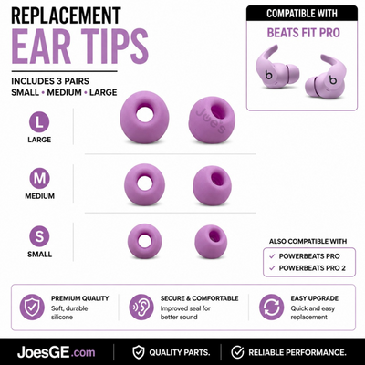 Beats Fit Pro Powerbeats Pro Powerbeats Pro 2 Ear Tips 3 Pairs S M L Replacement
