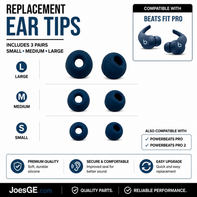 Beats Fit Pro Powerbeats Pro Powerbeats Pro 2 Ear Tips 3 Pairs S M L Replacement