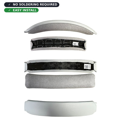 Bose QuietComfort 35 QC35 I II Clip On Replacement Headband Leather Cushion (Easy Install) - Parts