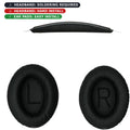 Bose QuietComfort 35 QC35 I II Replacement Headband Leather + Ear Pads Repair Kit (Black) - Parts