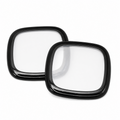 Fitbit Versa 3 Sense Versa 4 3D Curved Screen Protector 2 Pack Plastic Film Replacement Parts
