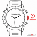 Garmin Fenix 6X Pro Button Repair & Replacement Service