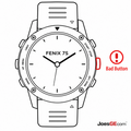 Garmin Fenix 7S Button Repair & Replacement Service