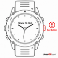 Garmin Fenix 7S Pro Button Repair & Replacement Service