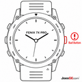Garmin Fenix 7X Pro Button Repair & Replacement Service