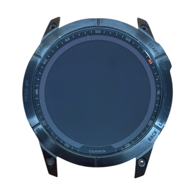 Garmin Fenix 7X Pro Solar 51mm Screen Display with Bezel OEM Replacement Parts