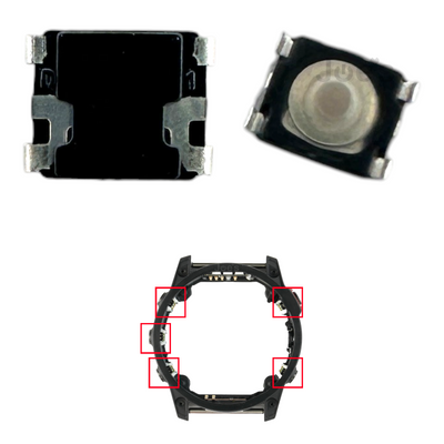 Garmin Fenix 7X Fenix 7 Solar Fenix Tactix 7 Tactile Button Switch Replacement OEM New