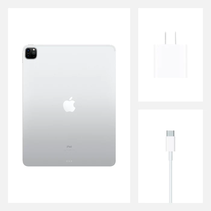 Apple 12.9" iPad Pro (4th Generation) Wi-Fi + Cellular 1TB (Silver) - Refurbished